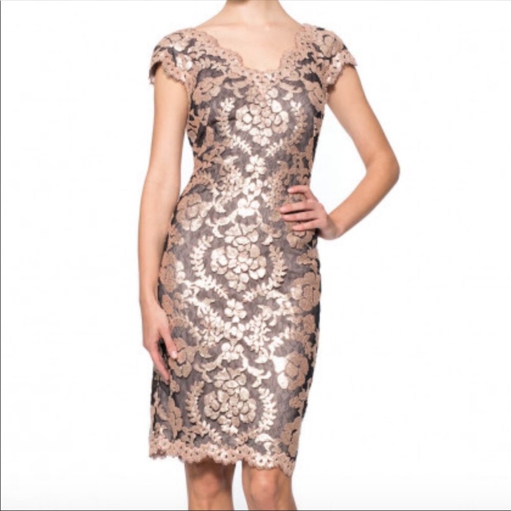 Tadashi Shoji Embellished Cocktail Dress, NWT
